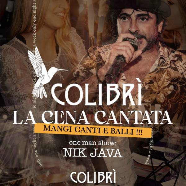 La nuova cena cantata al Colibrì!